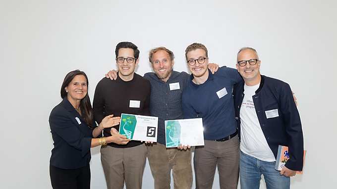 Gewinnerteam der Infineon Austria Startup Challenge 2025 NOSI