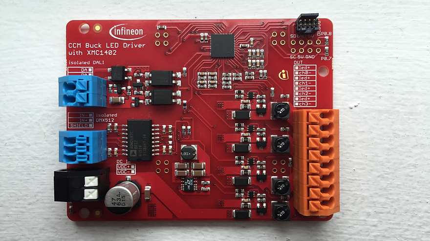 4-Channel-CCM-Buck-LED-Driver
