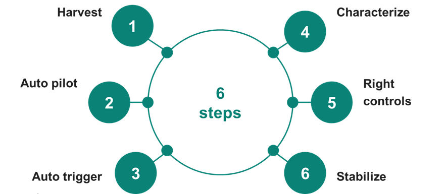 6-steps manufacturing excellence