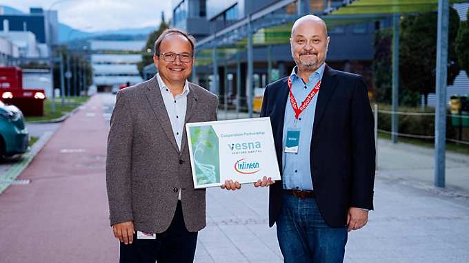 Andreas Mühlberger, Infineon Austria and Srdja Ivekovic, VesnaCapital