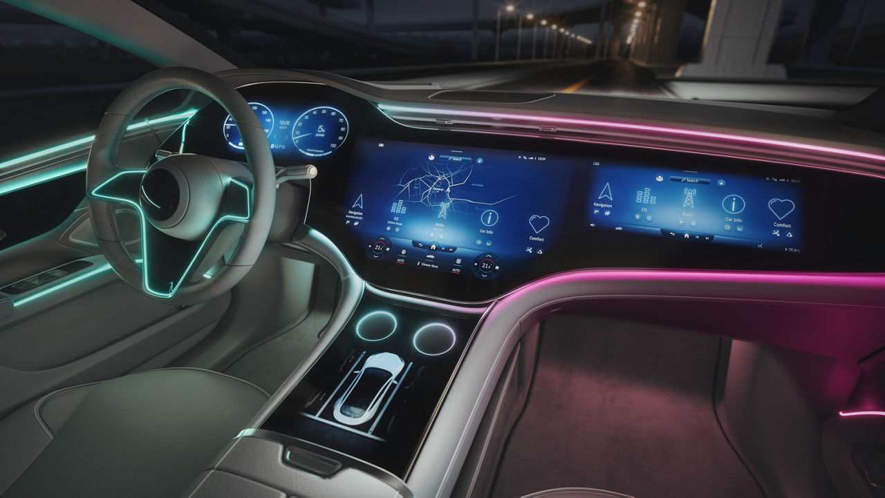 Static interior ambient LED light | Infineon Technologies