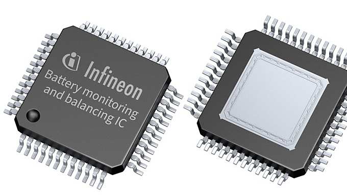 Battery monitoring and balancing IC