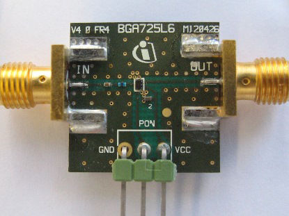 BGA725L6 BOARD