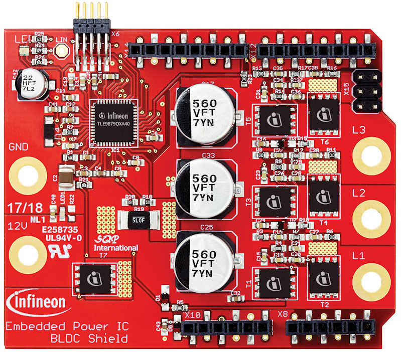 TLE9873QXW40 - MOTIX™ MCU | 32-bit motor control SoC with