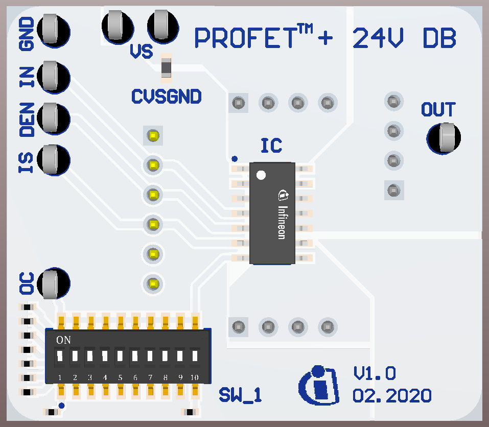 BTT6035-1ERL DAUGH BRD