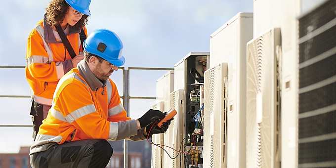 業務用空調システムに環境配慮の新たな付加価値を