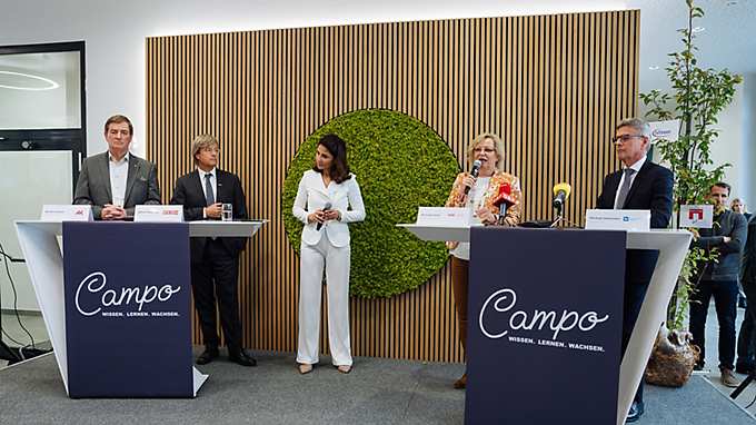 Campo Opening in technology park Villach