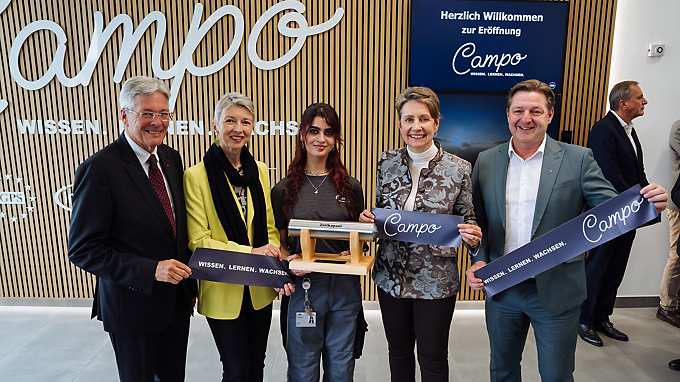 Campo Opening In Technology Park Villach - The enabler