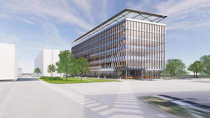 Neues Gebude am Innovations- und Fertigungsstandort Warstein