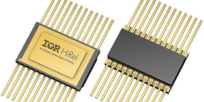 Der strahlungsgehärtete Buck-Controller von Infineon mit integriertem Gate-Treiber