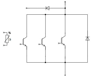 Circuit diagram DF300R07W1H5F_B20