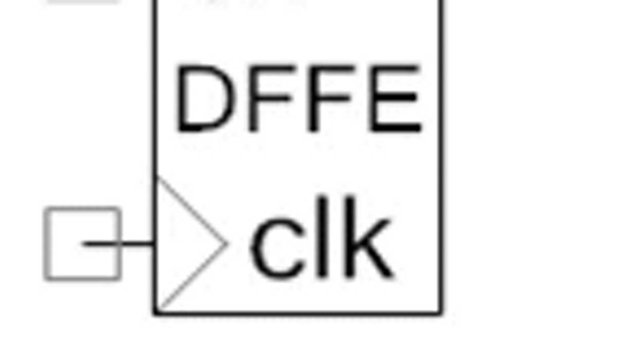 D flip flop w/enable