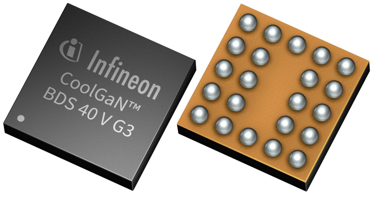 Infineon CoolGaN™ BDS 40 V G3 family delivers up to 82 percent footprint reduction for portable power designs