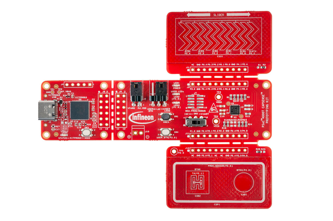 PSOC 4000T Capsense