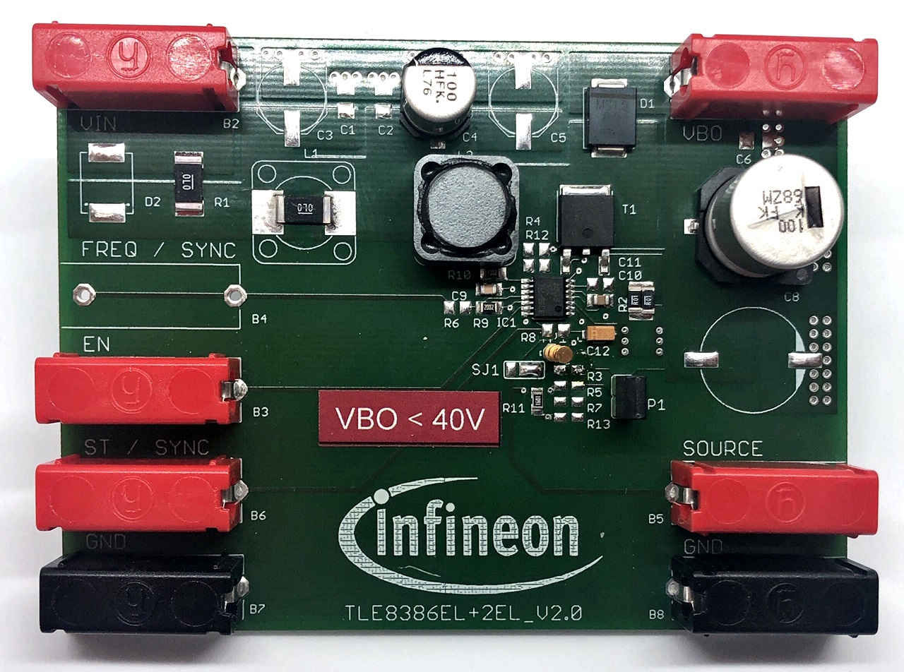 DEMOBOARD TLE8386-2EL