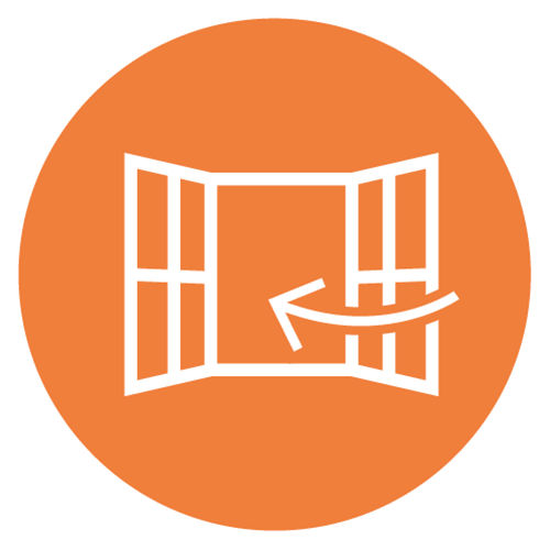 Emergency Icon Close Doors  windows