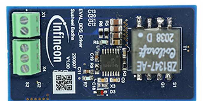 Bi-directional high and low-side back-to-back MOSFET driver featuring EiceDRIVER™ 2EDF7175F
