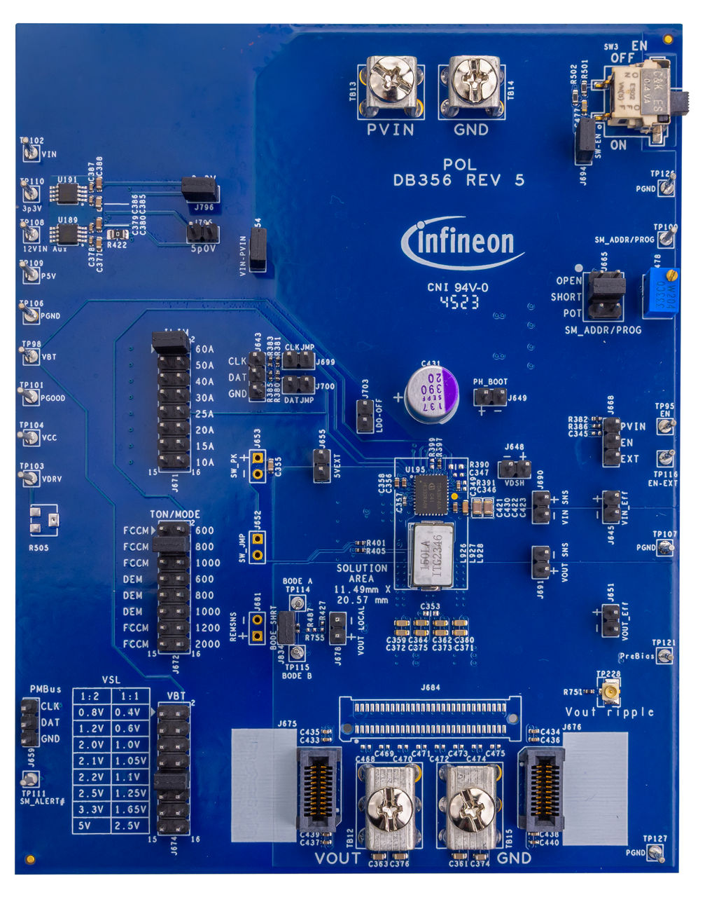 EVAL_TDA38640A_1.0VOUT