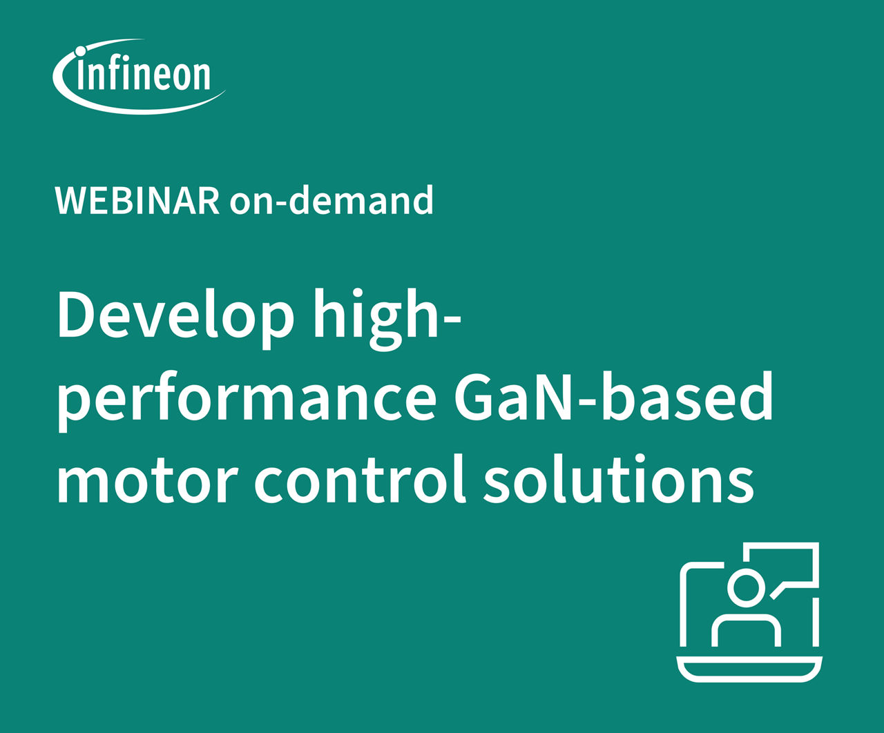 Develop high-performance GaN-based motor control solutions