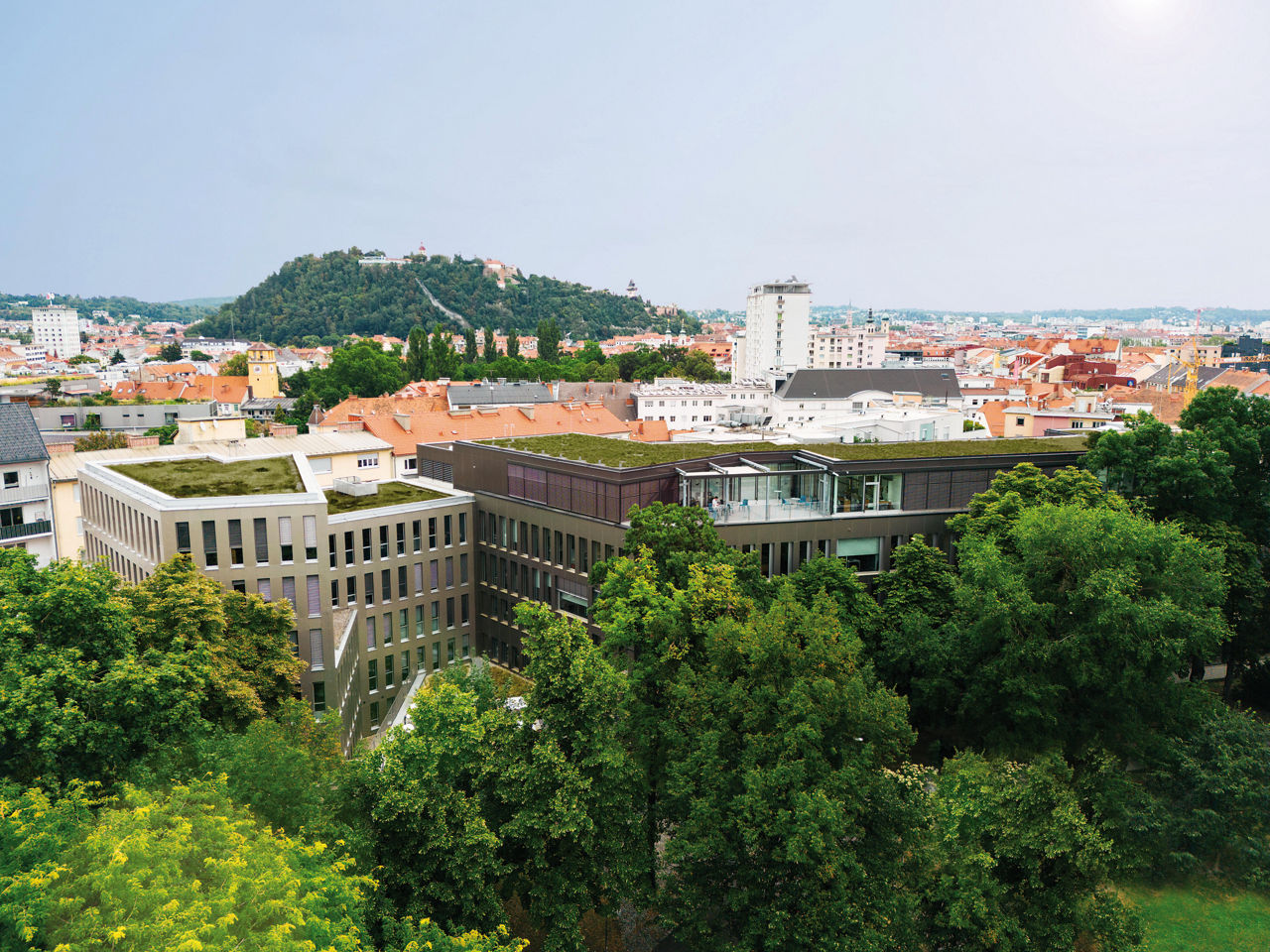 The newest office building Metahof V opened in 2020