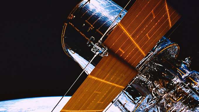 HiRel space satellite