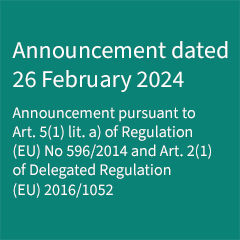 Announcement