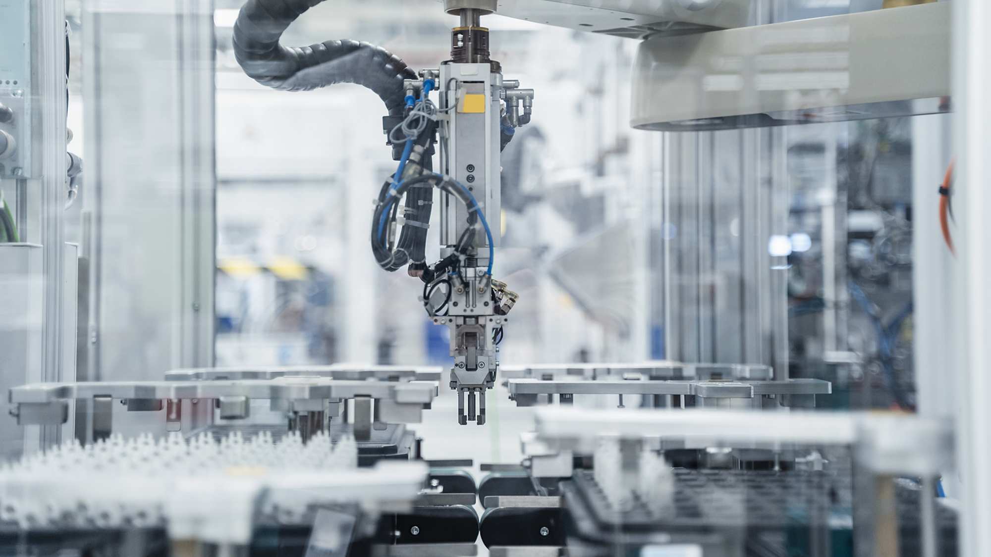 highway through landscape from bird's eye view