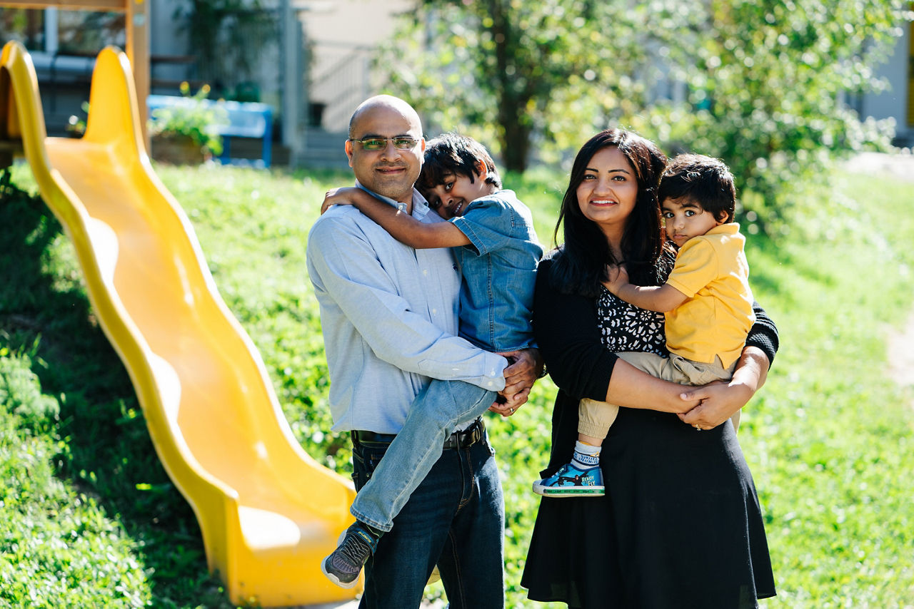 Family in the IDC-Kindergarten