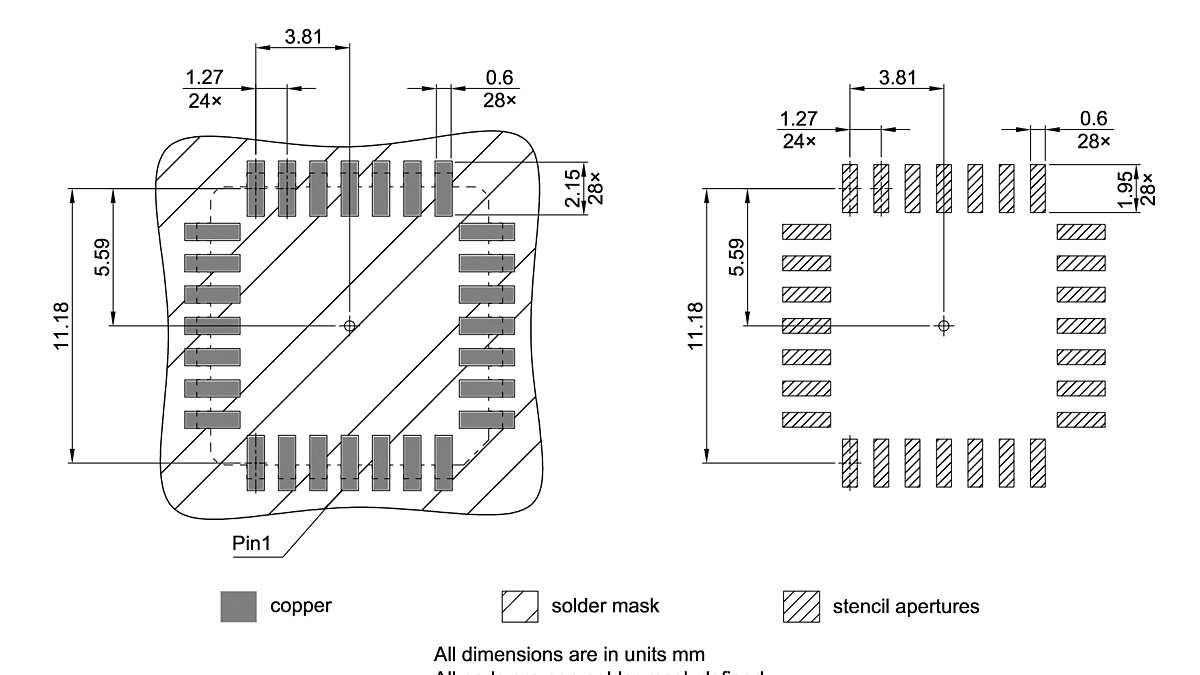 C-LCC-28-800_Footprint Drawing