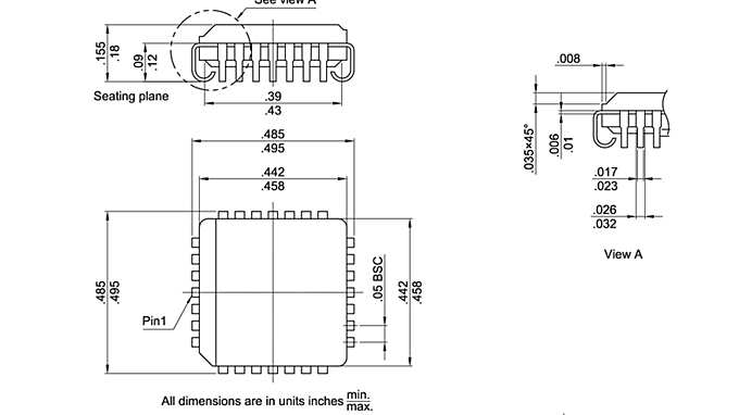 C-LCC-28-800_Package Outline