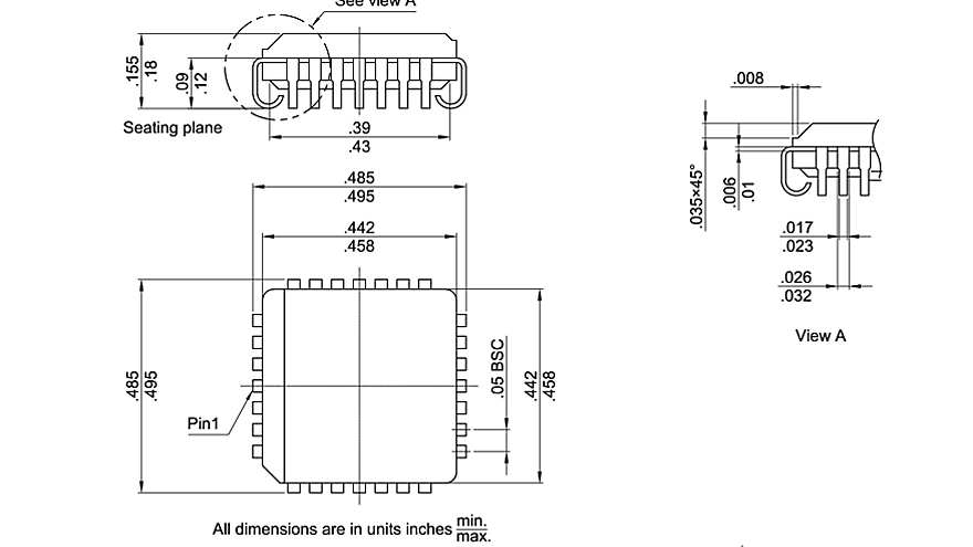 C-LCC-28-800_Package Outline