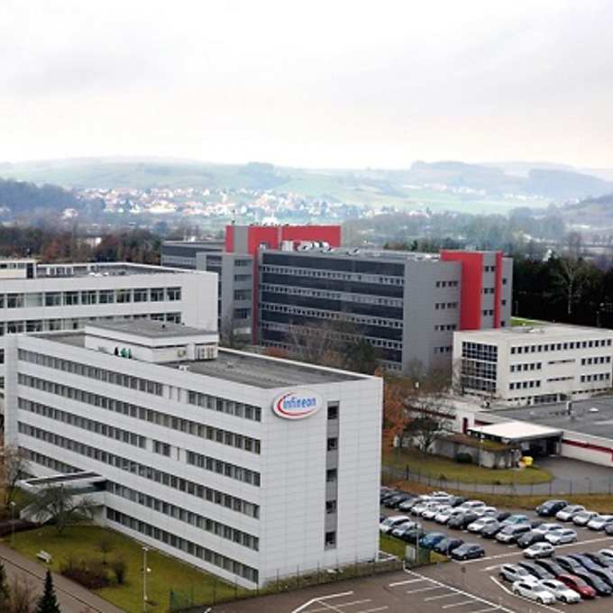 Infineon company purchaising departments europe regensburg