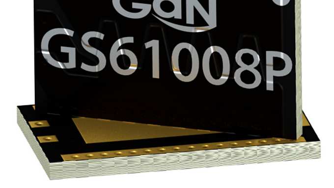 Bodenseitig gekühlter Transistor Gs61008P-Tr