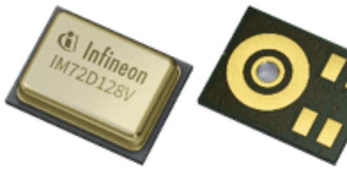 IM72D128V and IM69D129F of Infineon’s XENSIV MEMS microphone family
