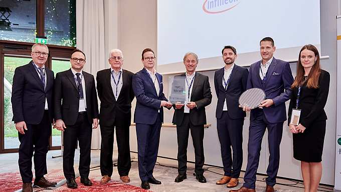 Industrial Excellence Award ceremony in Paris.