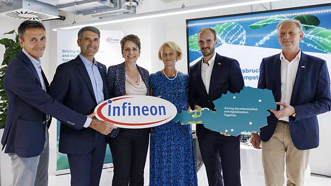 infineon innsbruck standorteroeffnung