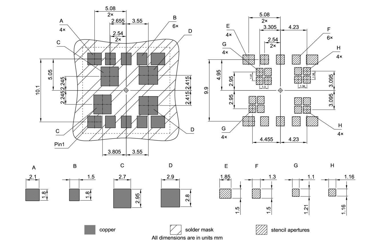 LG-MLGA-14-1_Footprint Drawing