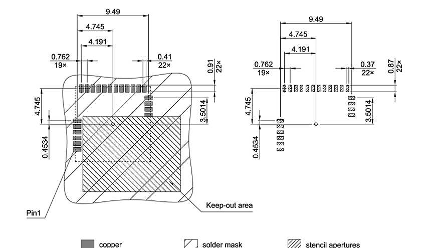 LG-MLGA-22-800_Footprint Drawing