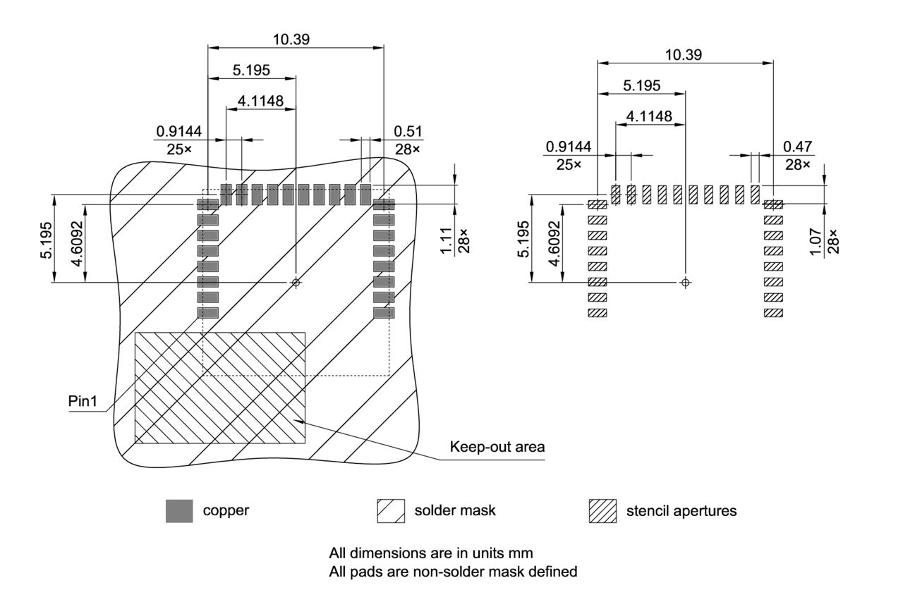 LG-MLGA-28-800_Footprint Drawing