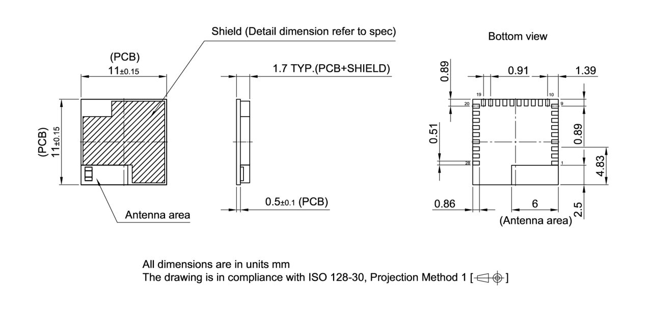 LG-MLGA-28-800_Package Outline