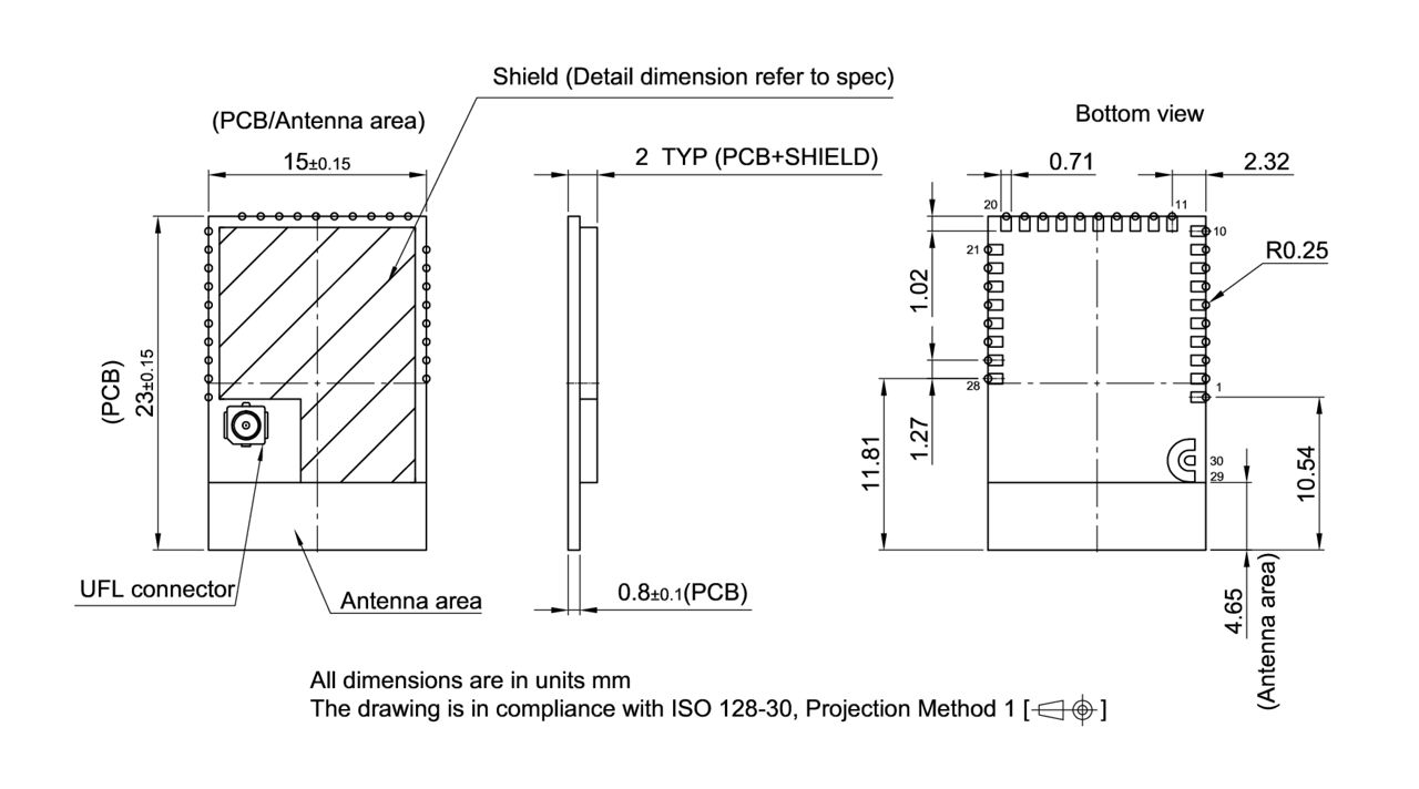 LG-MLGA-30-802_Package Outline