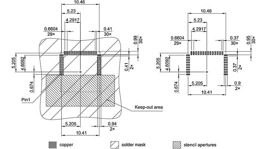 LG-MLGA-32-800_Footprint Drawing