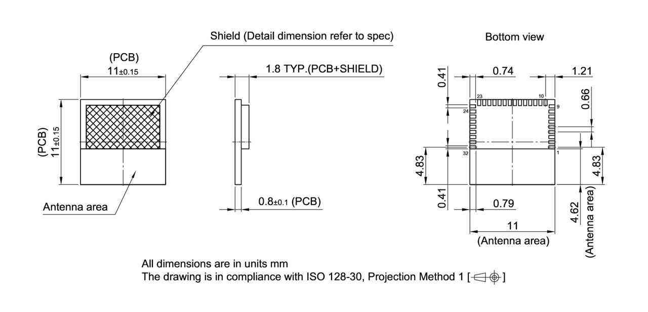 LG-MLGA-32-800_Package Outline
