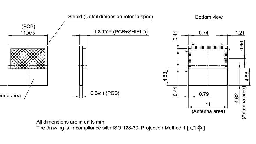 LG-MLGA-32-800_Package Outline