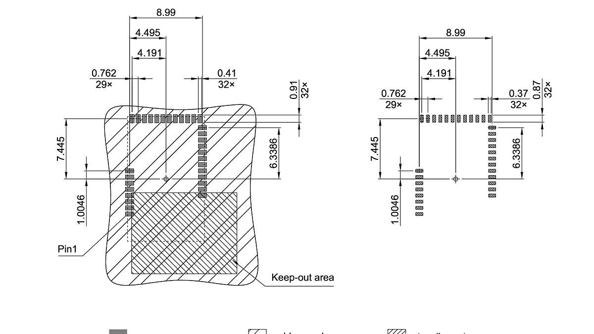 LG-MLGA-32-801_Footprint Drawing