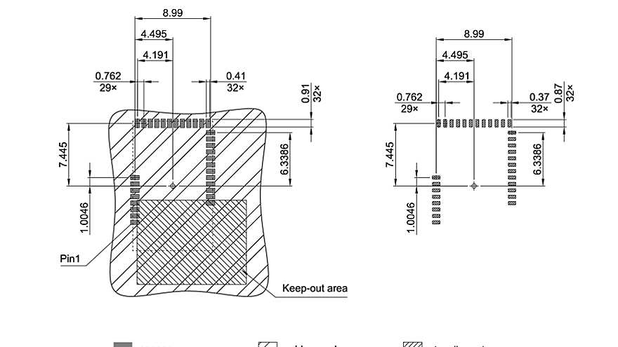 LG-MLGA-32-801_Footprint Drawing