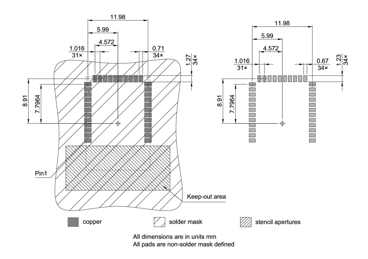 LG-MLGA-34-800_Footprint Drawing