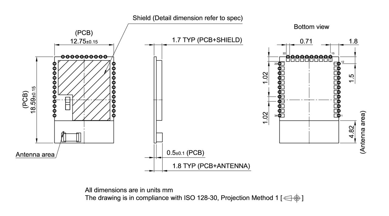 LG-MLGA-34-800_Package Outline