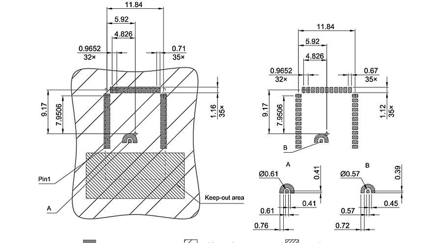 LG-MLGA-35-802_Footprint Drawing