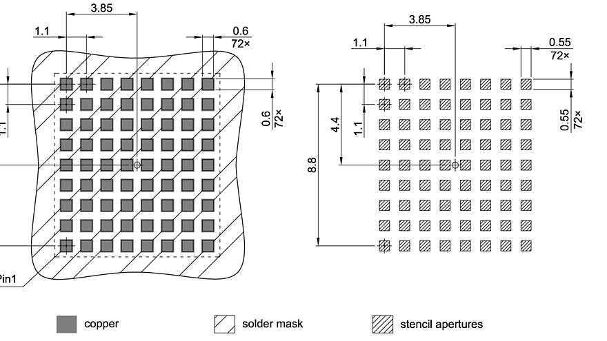 LG-MLGA-72-6_Footprint Drawing